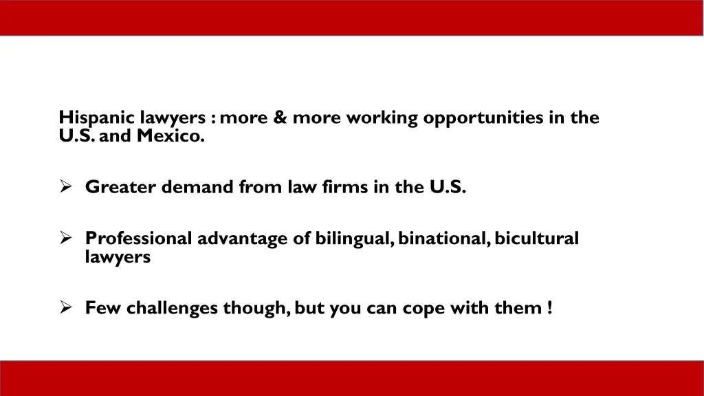 hispanic lawyers more more working opportunities