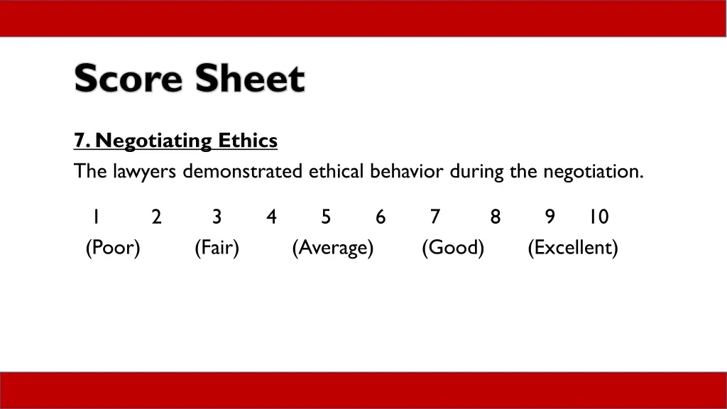 score sheet 6