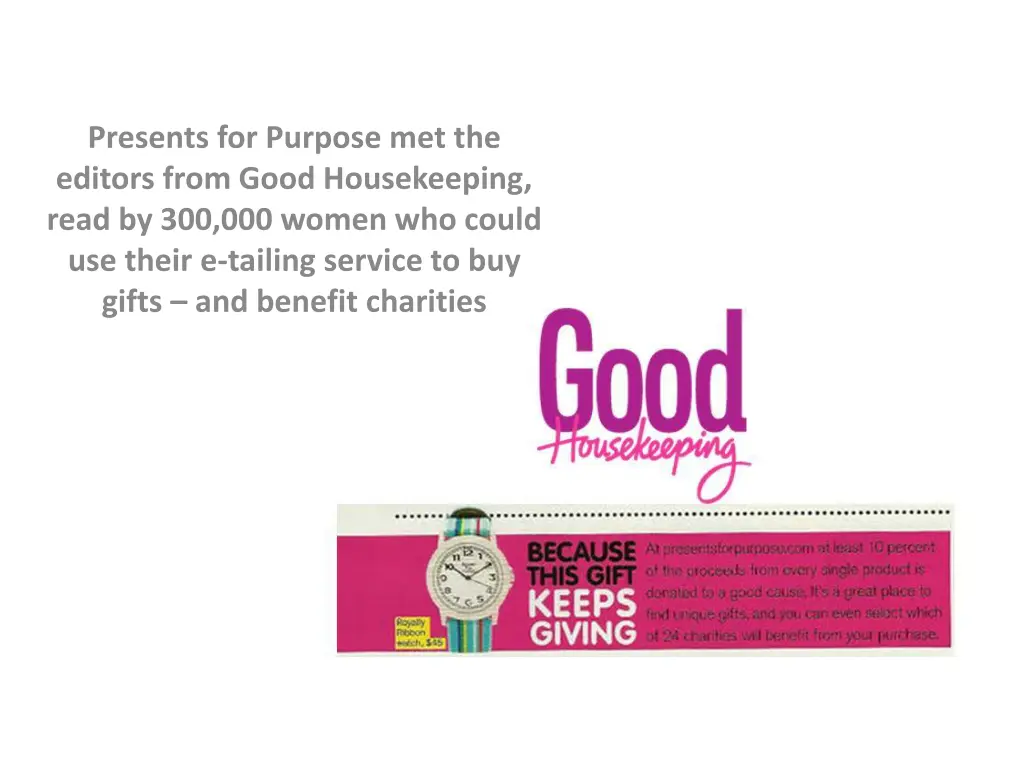 presents for purpose met the editors from good