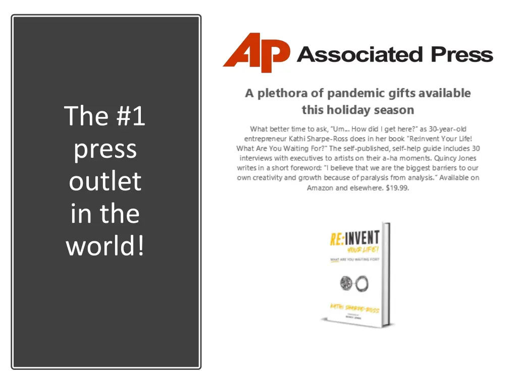 the 1 press outlet in the world