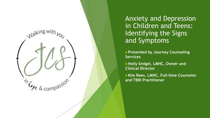 anxiety and depression in children and teens