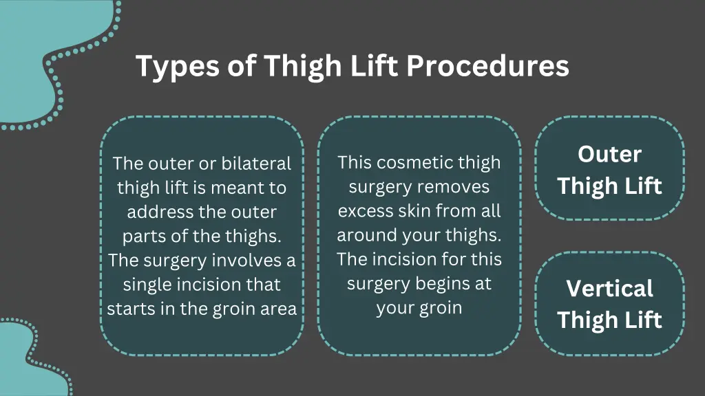 types of thigh lift procedures 1