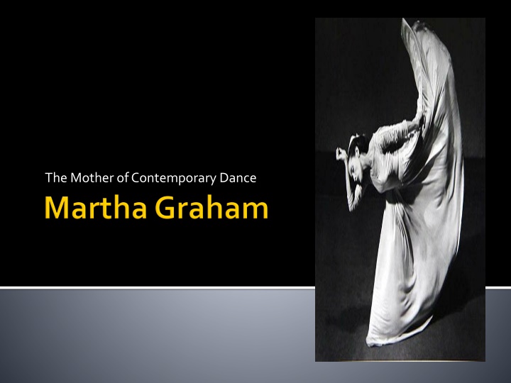 the mother of contemporary dance