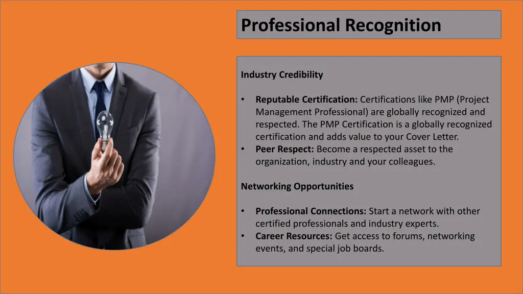 professional recognition