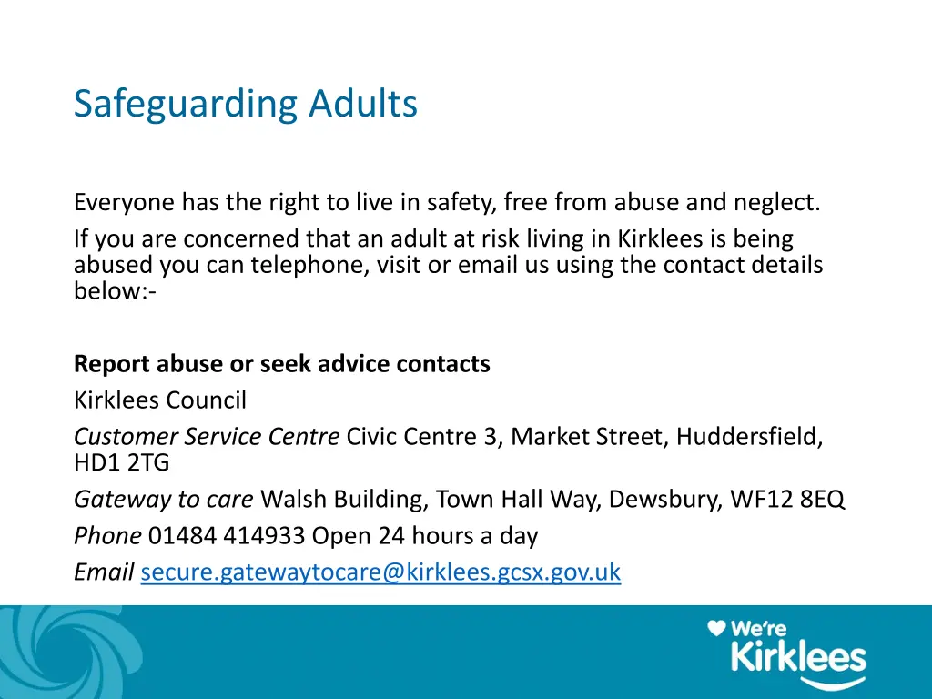 safeguarding adults