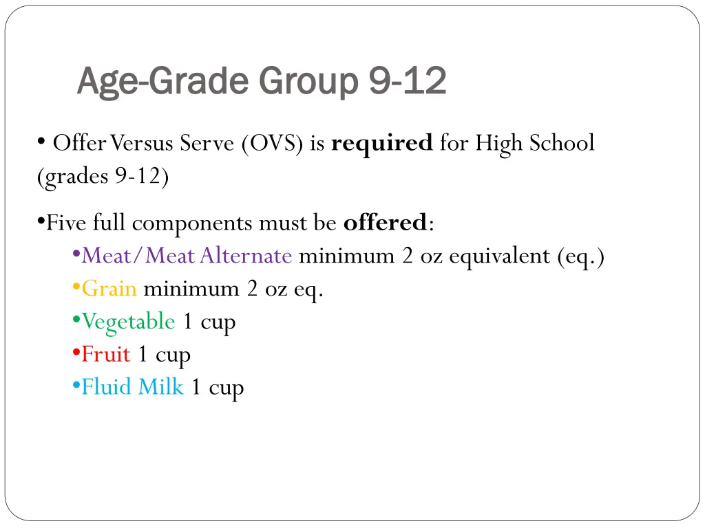 age age grade group 9 grade group 9 12