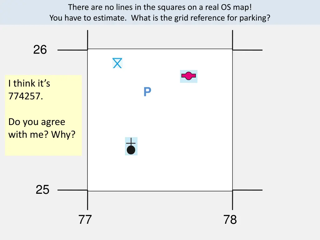 there are no lines in the squares on a real