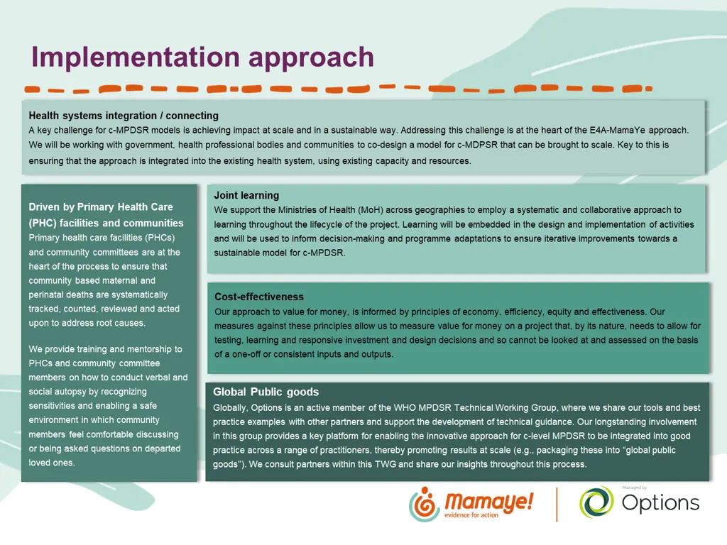 implementation approach