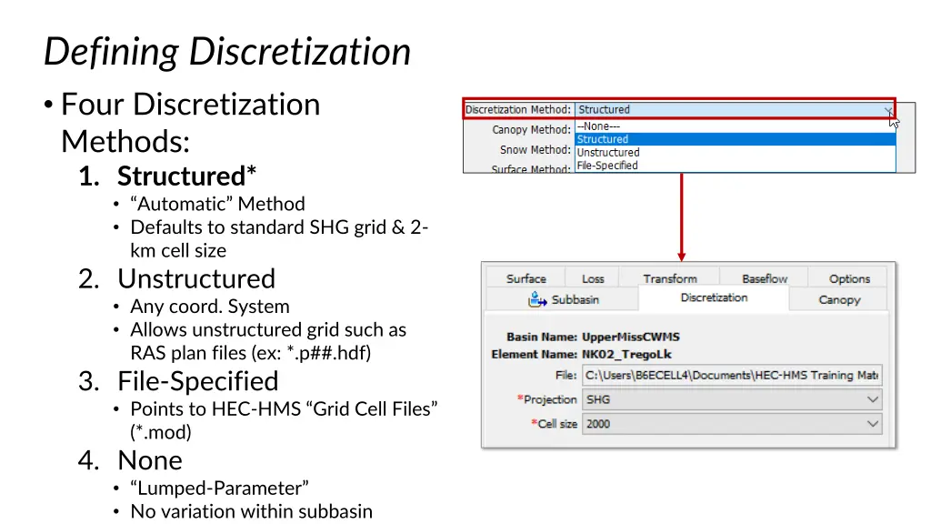 defining discretization four discretization