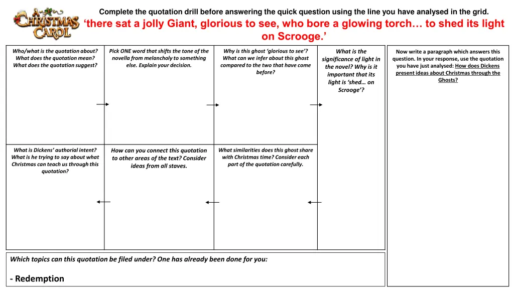 complete the quotation drill before answering 5