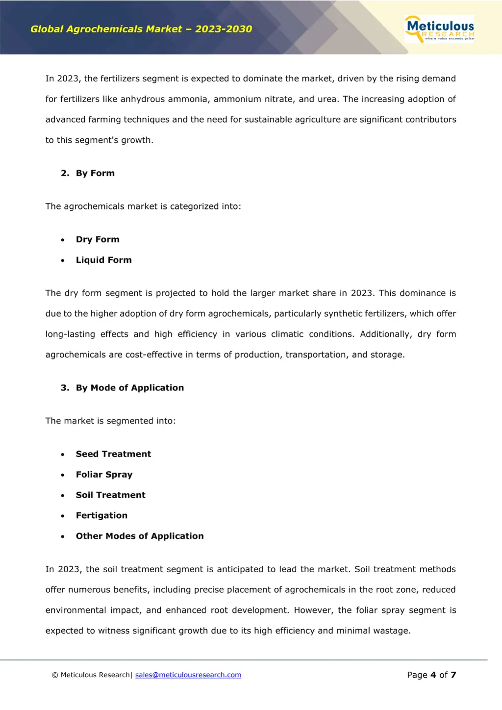 global agrochemicals market 2023 2030 3