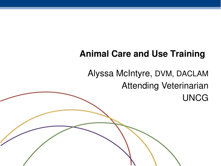 animal care and use training