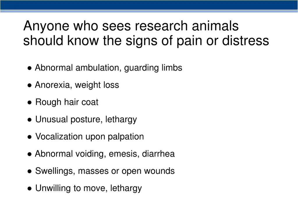 anyone who sees research animals should know