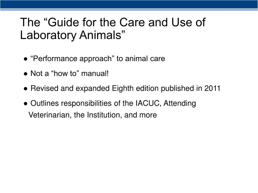 the guide for the care and use of laboratory 1