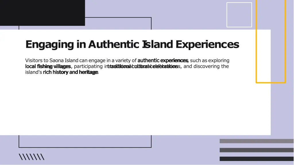 engaginginauthentic i slandexperiences