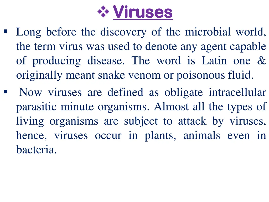 viruses viruses