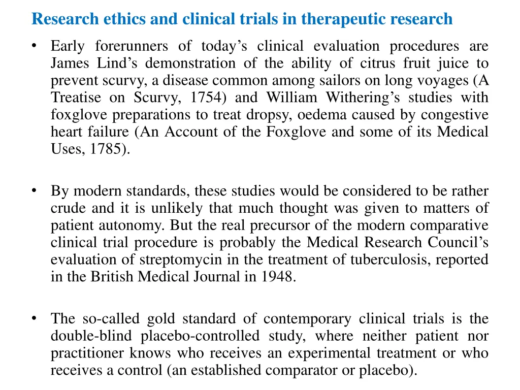 research ethics and clinical trials 2