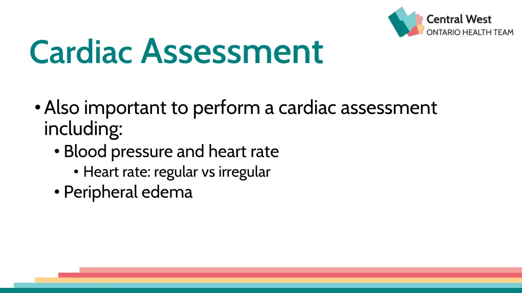 cardiac assessment