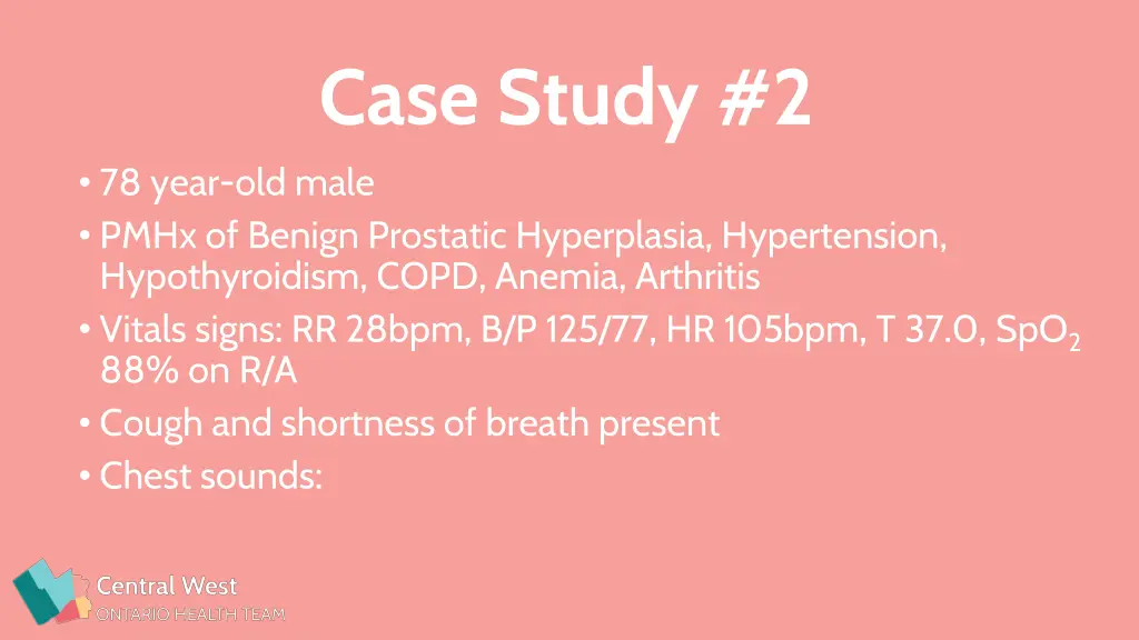 case study 2 78 year old male pmhx of benign