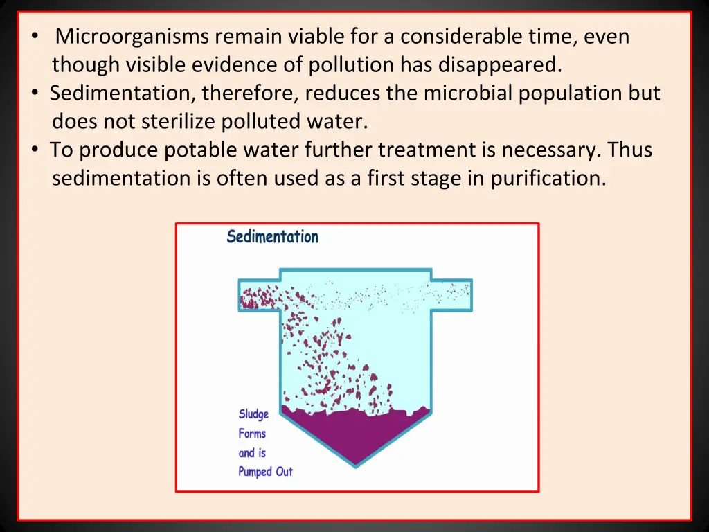 microorganisms remain viable for a considerable