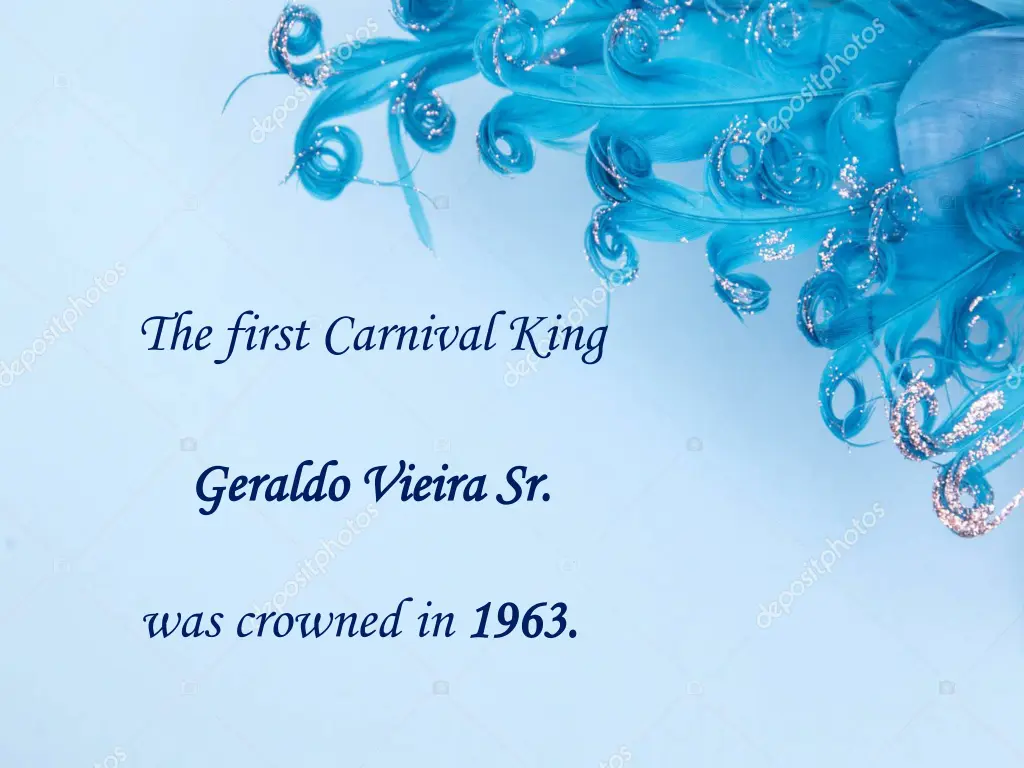 the first carnival king