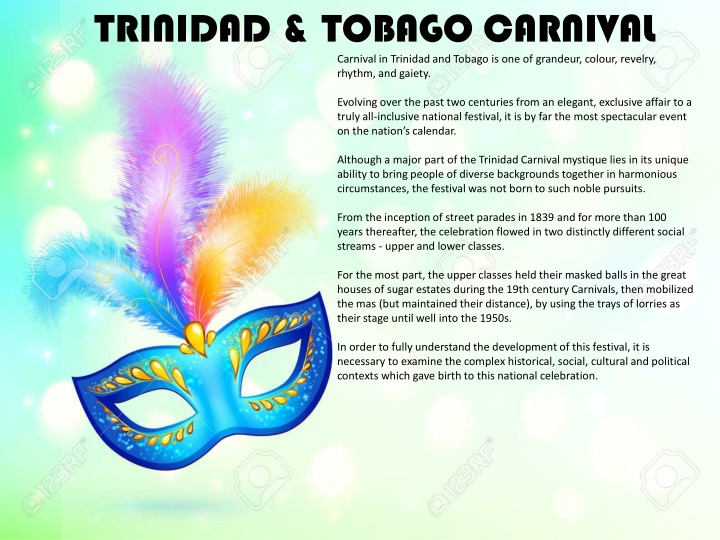 trinidad tobago carnival