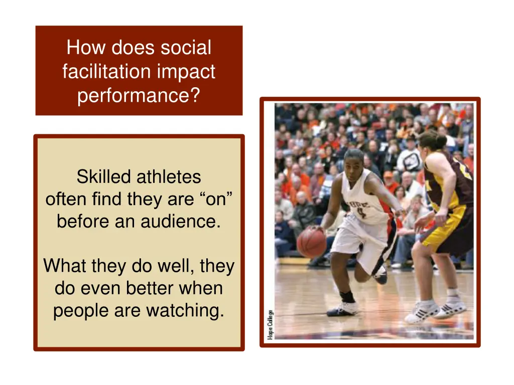 how does social facilitation impact performance