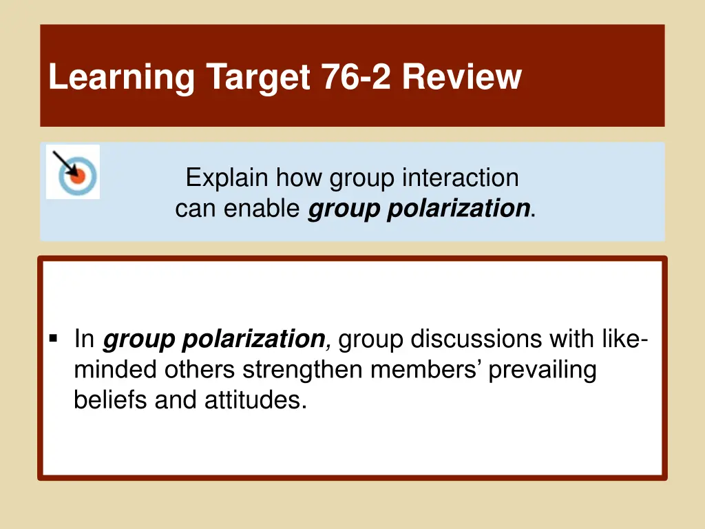 learning target 76 2 review