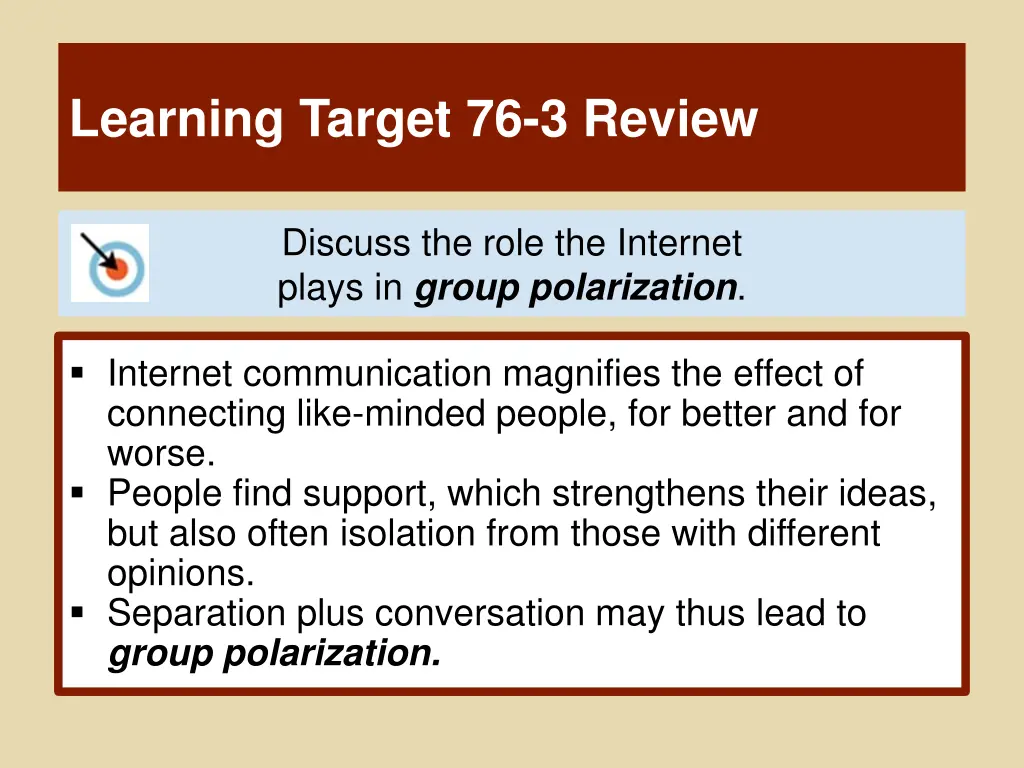 learning target 76 3 review