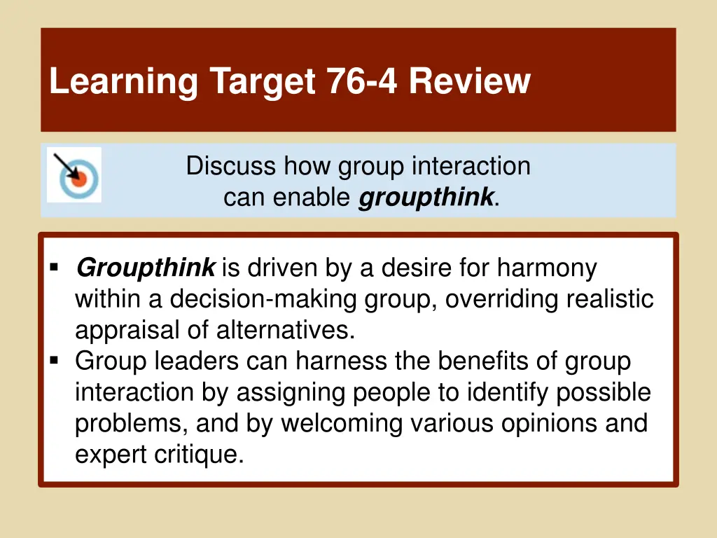 learning target 76 4 review