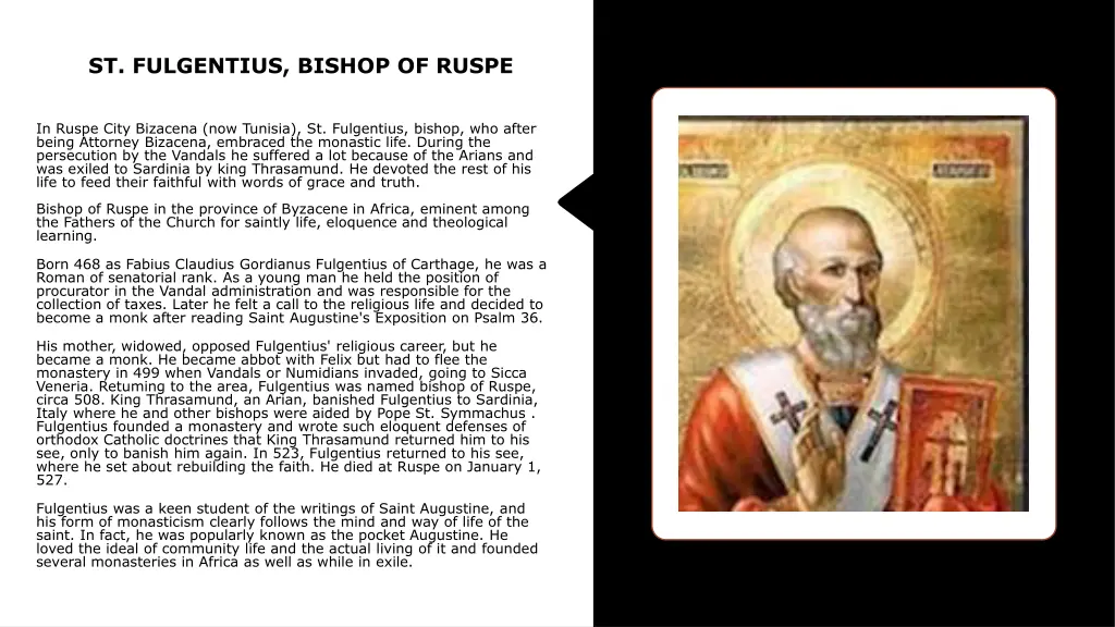 st fulgentius bishop of ruspe