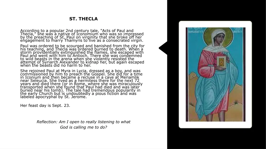 st thecla