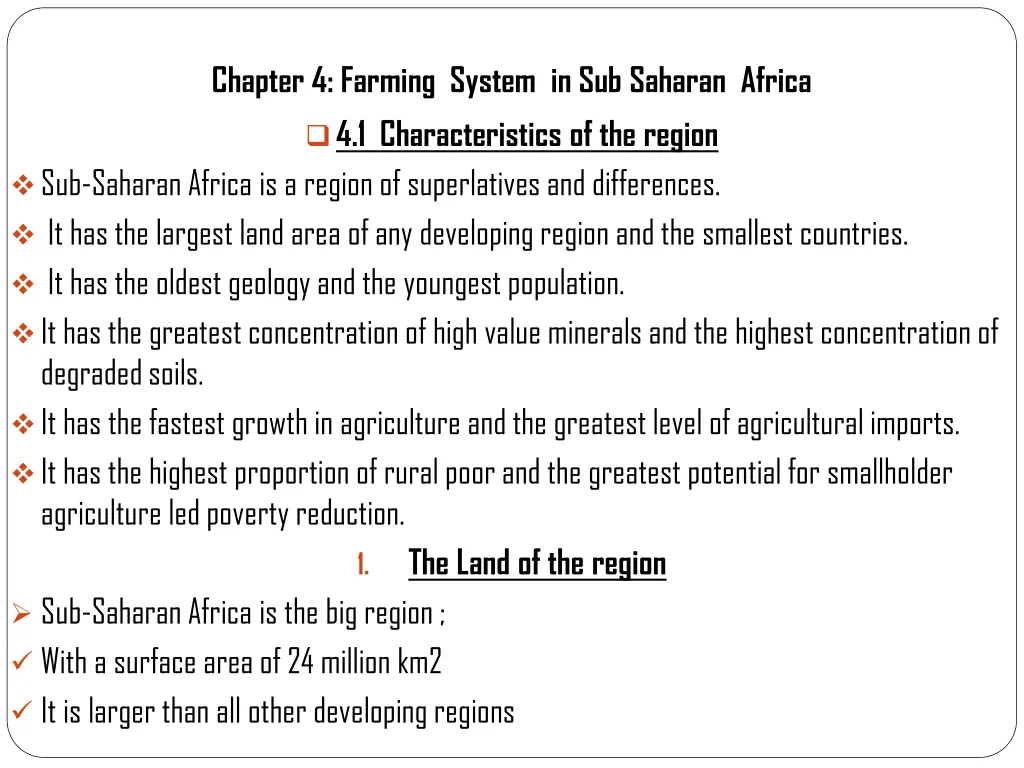 chapter 4 farming system in sub saharan africa