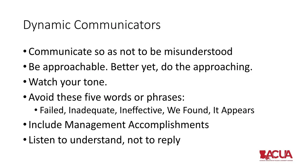 dynamic communicators 1