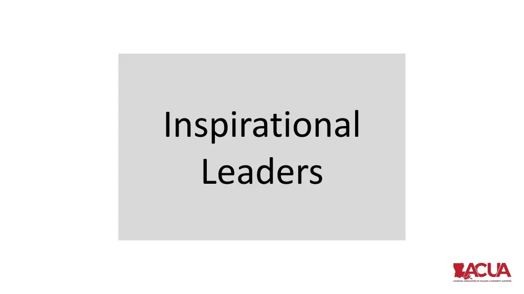 inspirational leaders 2