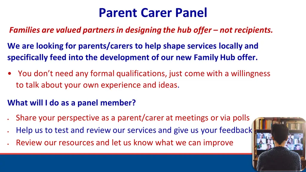 parent carer panel