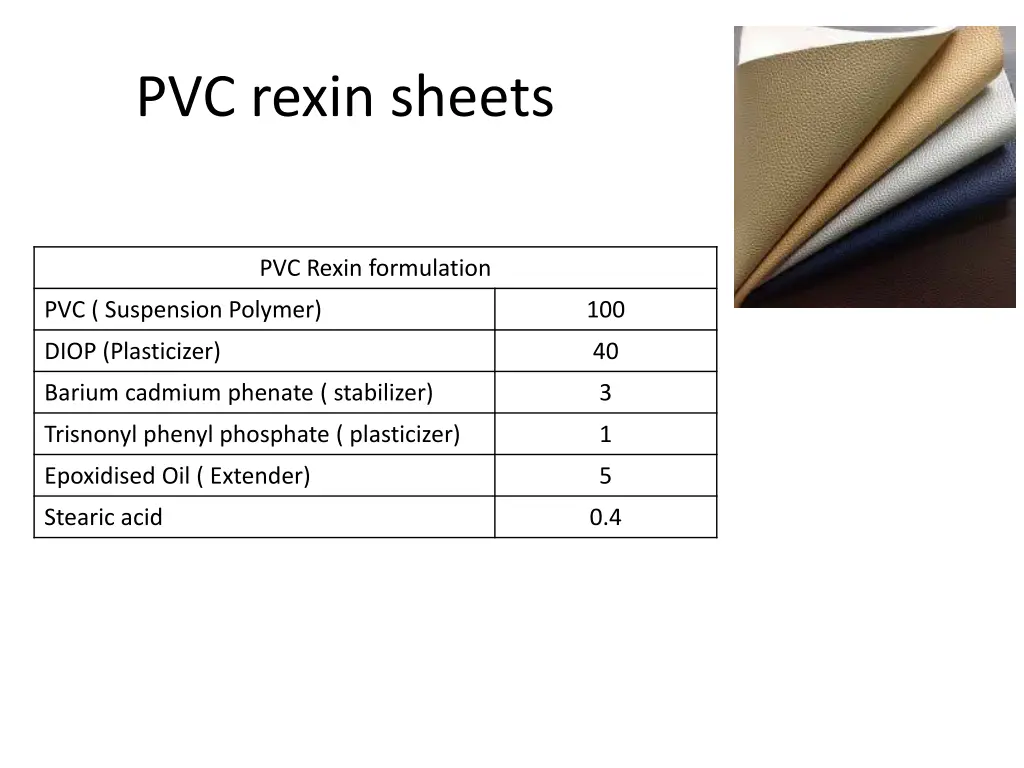 pvc rexin sheets 1