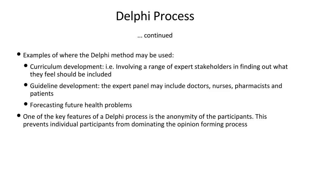 delphi process 1