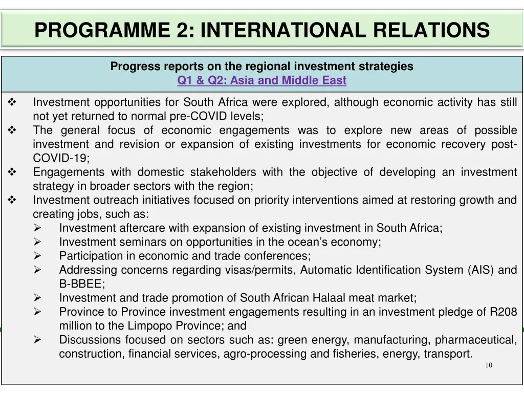 programme 2 international relations 6