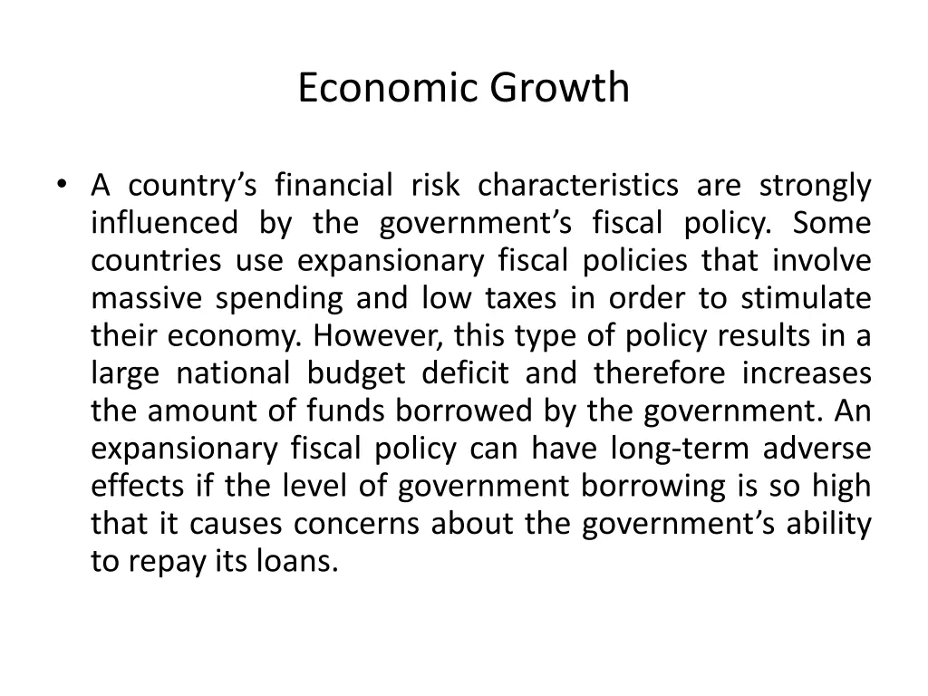 economic growth 3