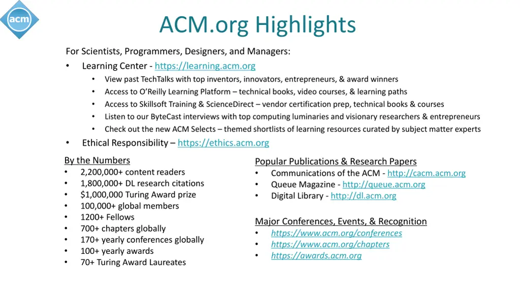 acm org highlights