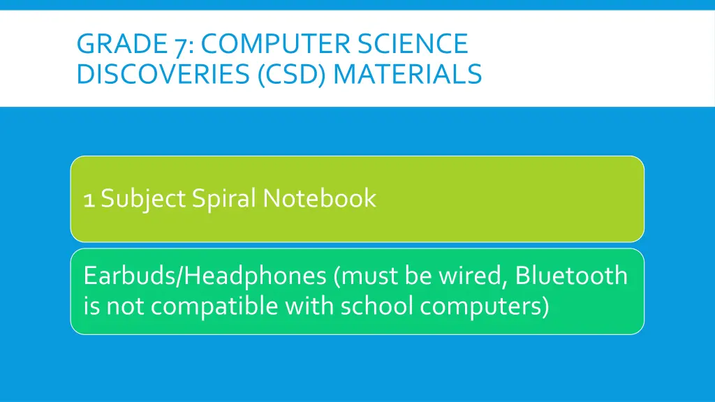 grade 7 computer science discoveries csd materials