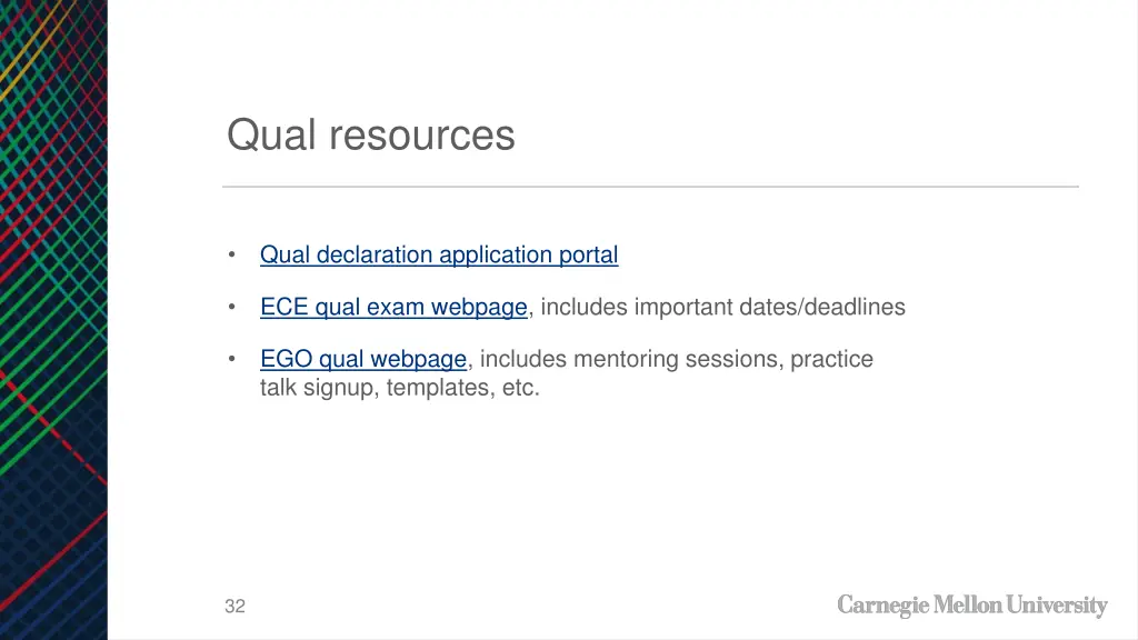 qual resources