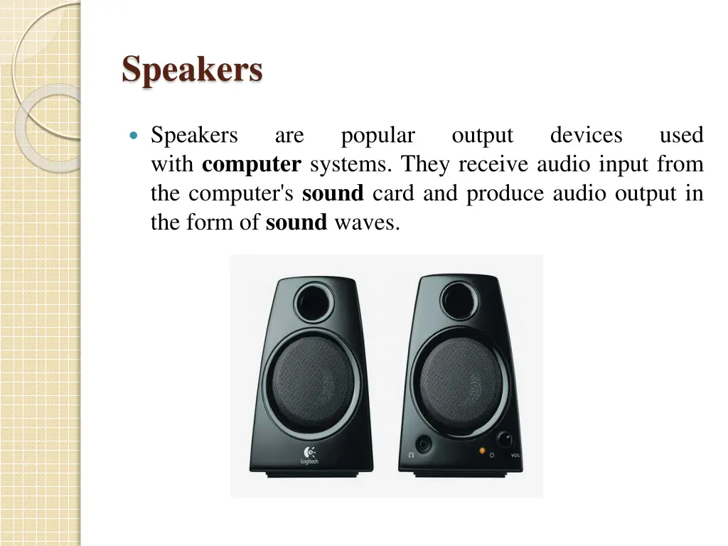 speakers