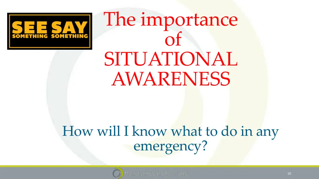 the importance of situational awareness