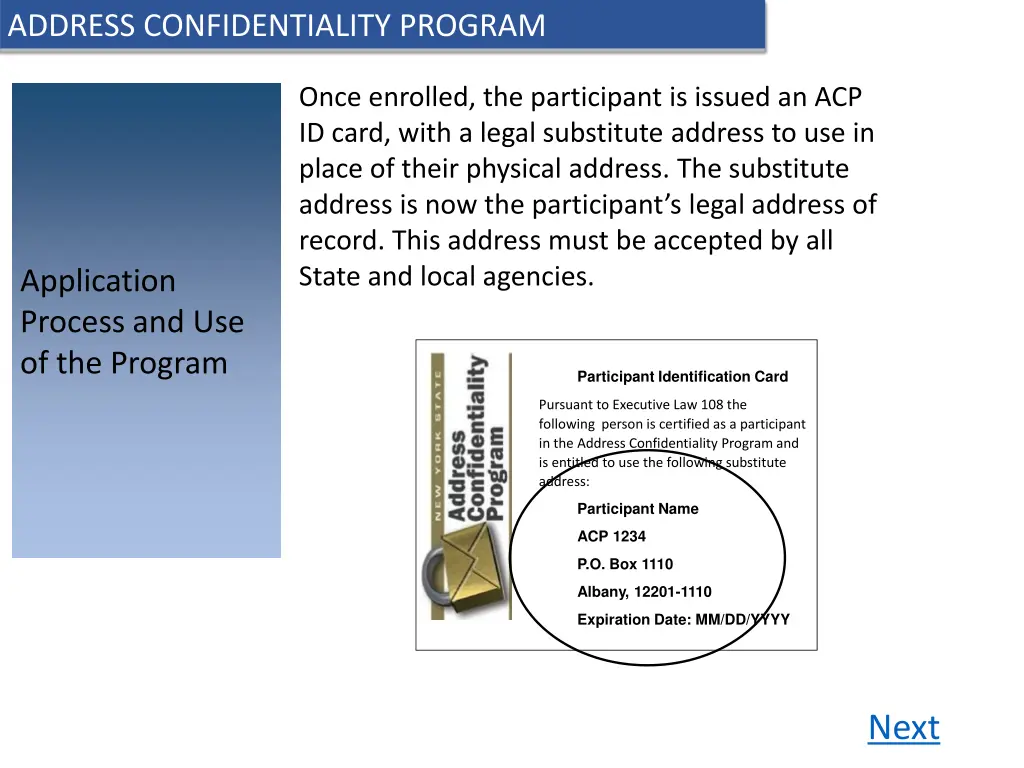 address confidentiality program 1