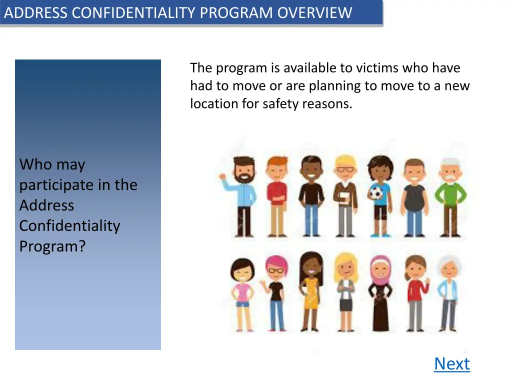 address confidentiality program overview 1