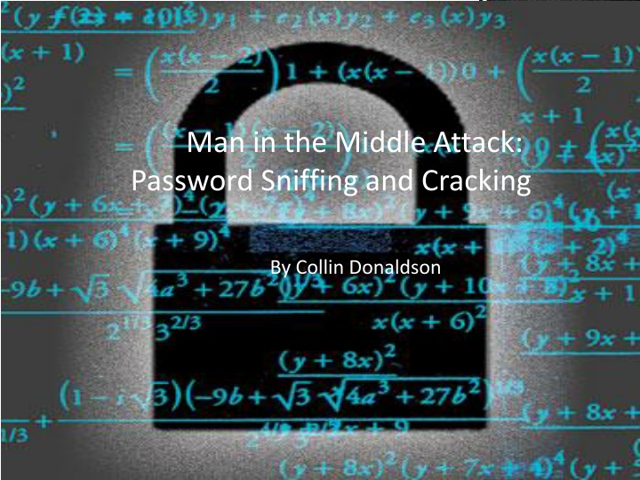 man in the middle attack password sniffing