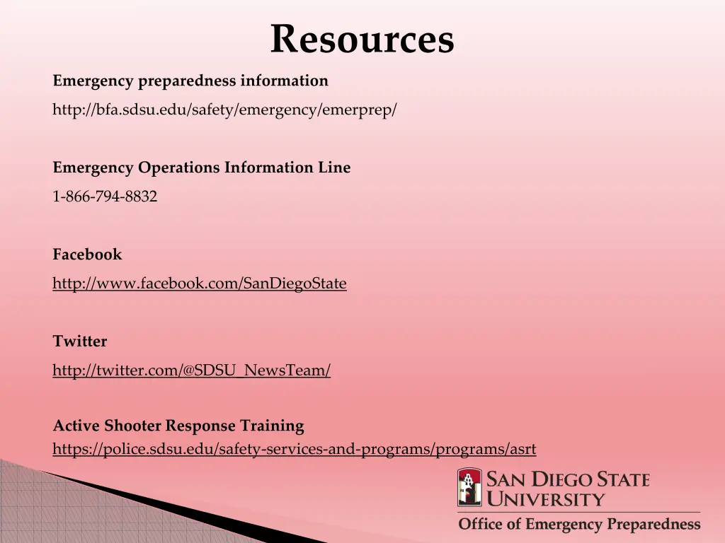 resources