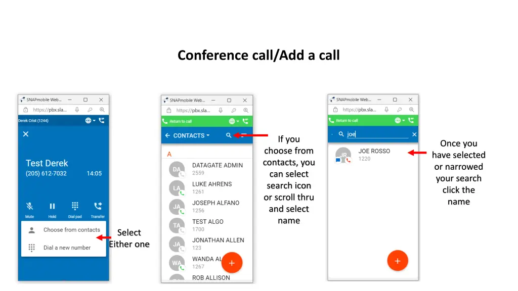 conference call add a call